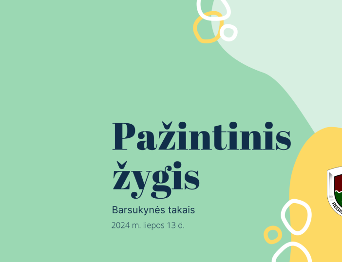 Pažintinis žygis Barsukynės takais